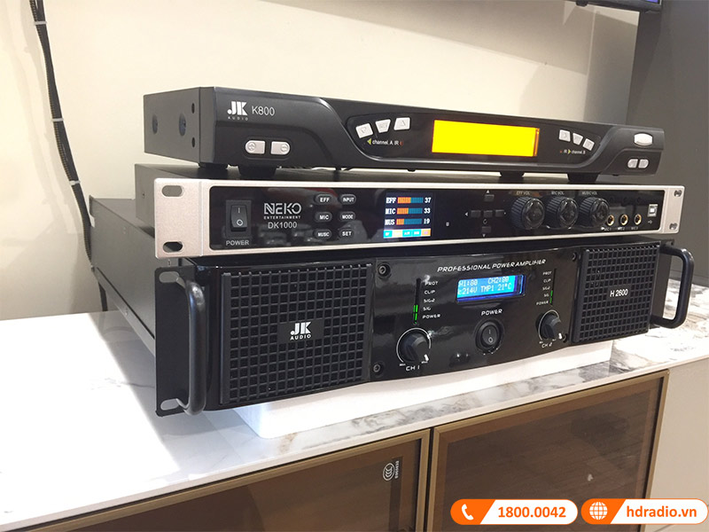 Lắp dàn Karaoke JBL KH18 trị giá hơn 34 triệu đồng cho anh Trưởng ở Times City, Hà Nội