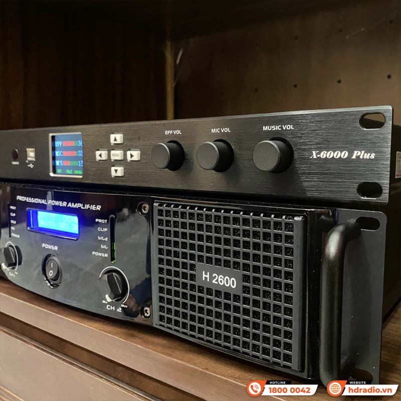 Lắp dàn karaoke kết hợp đầu màn VietK cho anh Huy ở HN