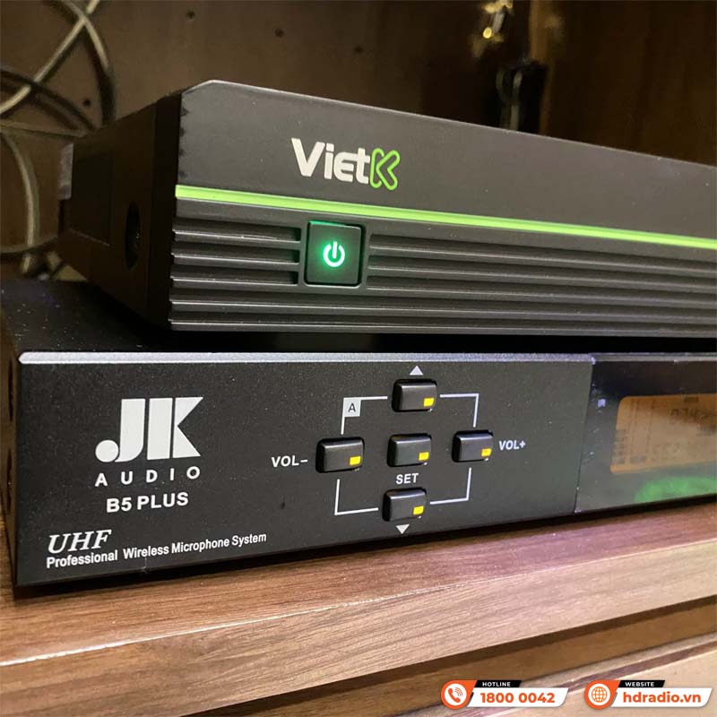 Lắp dàn karaoke kết hợp đầu màn VietK cho anh Huy ở HN