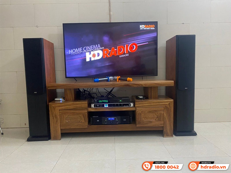 Lắp dàn karaoke Paramax HK20 hơn 27 triệu cho anh Hữu
