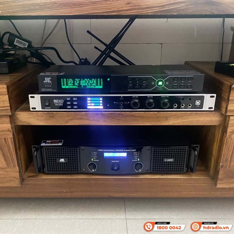 Lắp dàn karaoke Paramax HK20 hơn 27 triệu cho anh Hữu