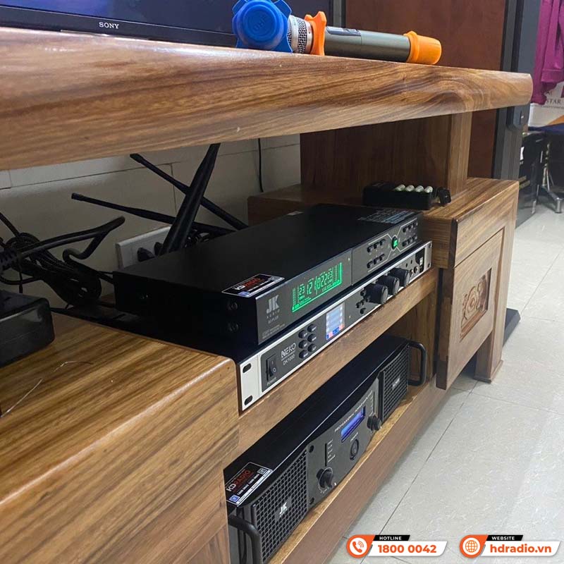 Lắp dàn karaoke Paramax HK20 hơn 27 triệu cho anh Hữu