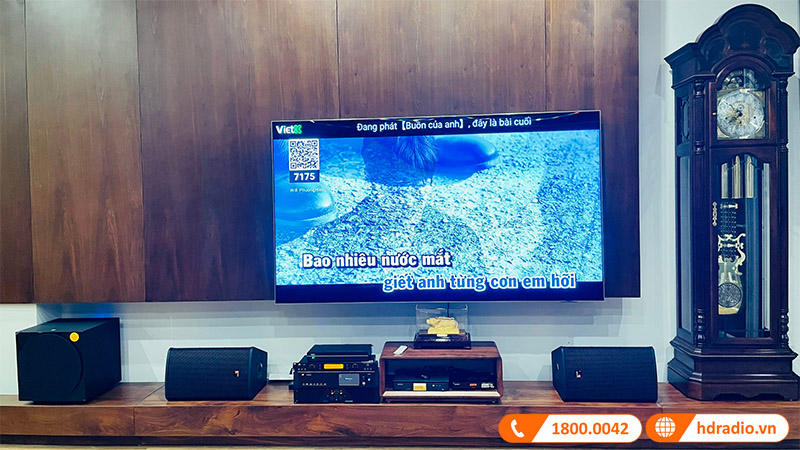 Bộ dàn karaoke cao cấp của anh Việt Bộ dàn karaoke cao cấp của anh Việt