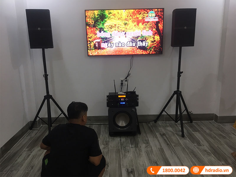 lắp dàn karaoke trị giá 66 triệu đồng cho anh Phúc ở Hồ Chí Minh