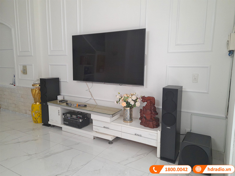 Lắp dàn karaoke Gia Đình trị giá gần 13 triệu đồng cho anh Triều ở Tân Phú, Hồ Chí Minh