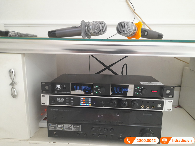 Lắp dàn karaoke Gia Đình trị giá gần 13 triệu đồng cho anh Triều ở Tân Phú, Hồ Chí Minh