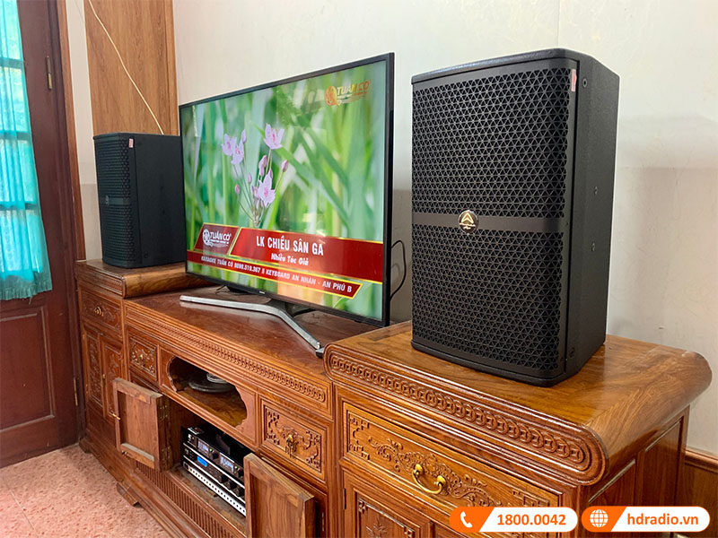 dàn karaoke chất lượng của chị Dung ở Hà Đông, Hà Nội