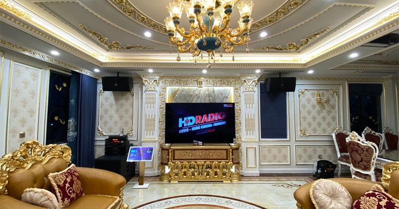 Hoàn thành dàn karaoke cao cấp trị giá hơn 178 triệu đồng cho chị Thương ở quận Hà Đông, Hà Nội (KIWI S803A, VietK 22 Inch, ViệtK Pro 4TB, JKAudio B9, JKaudio X9900 Pro, JKaudio X9900 Pro, Wharfedale Anglo E18B, Wharfedale Anglo E18B)