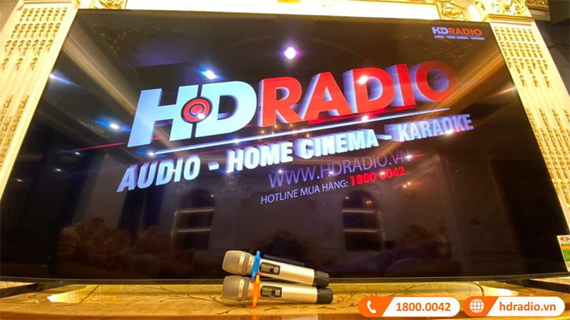 ảnh thực tế dàn karaoke của chị Thương ở Hà Đông, Hà Nội