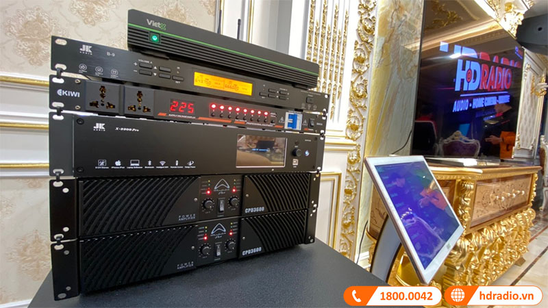 ảnh thực tế dàn karaoke của chị Thương ở Hà Đông, Hà Nội