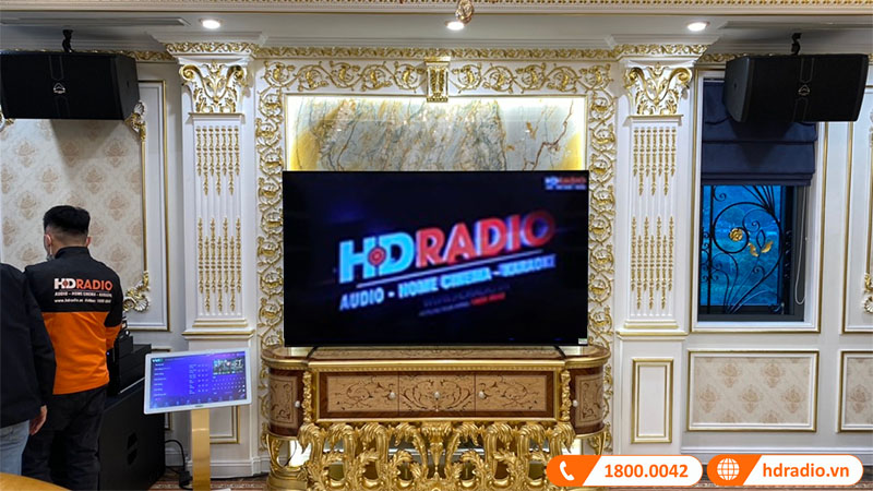 ảnh thực tế dàn karaoke của chị Thương ở Hà Đông, Hà Nội