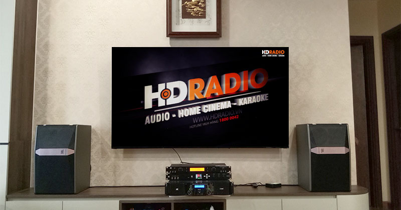 Lắp dàn karaoke cao cấp JBL HK40 trị giá gần 40 triệu đồng cho cô Thủy ở quận Hai Bà Trưng, Hà Nội (JKAudio B9, JKAudio X6000 Plus, JKAudio H2600, JBL Ki510)