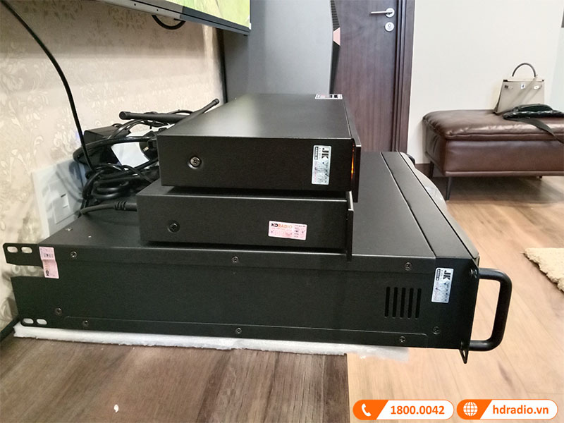 ảnh thực tế dàn karaoke của cô Thủy