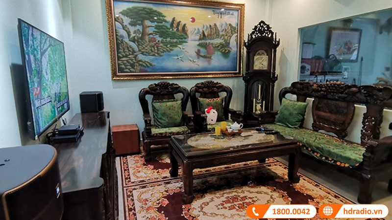 dàn karaoke của anh Trung