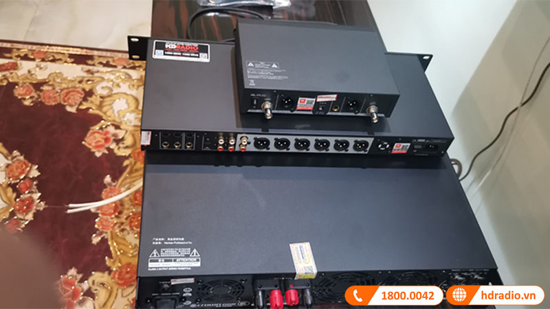 dàn karaoke trị giá hơn 58 triệu đồng của anh Trung ở Long Biên, Hà Nội