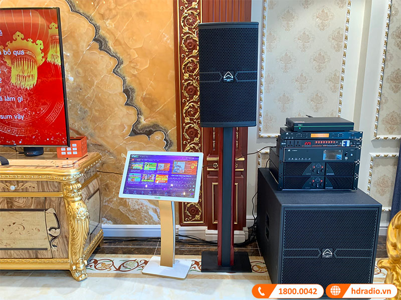 Ảnh thực tế công trình dàn karaoke của anh Quang Ảnh thực tế công trình dàn karaoke của anh Quang