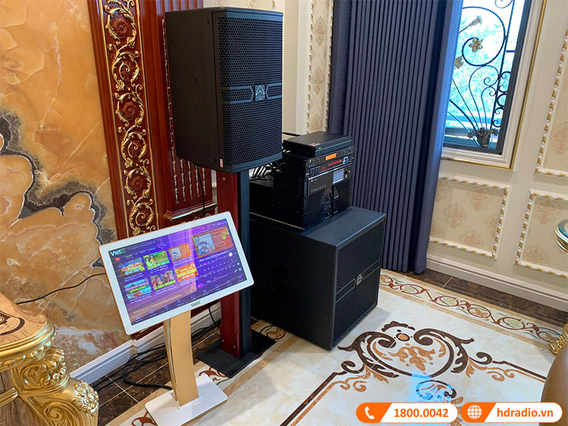 Ảnh thực tế công trình dàn karaoke của anh Quang Ảnh thực tế công trình dàn karaoke của anh Quang