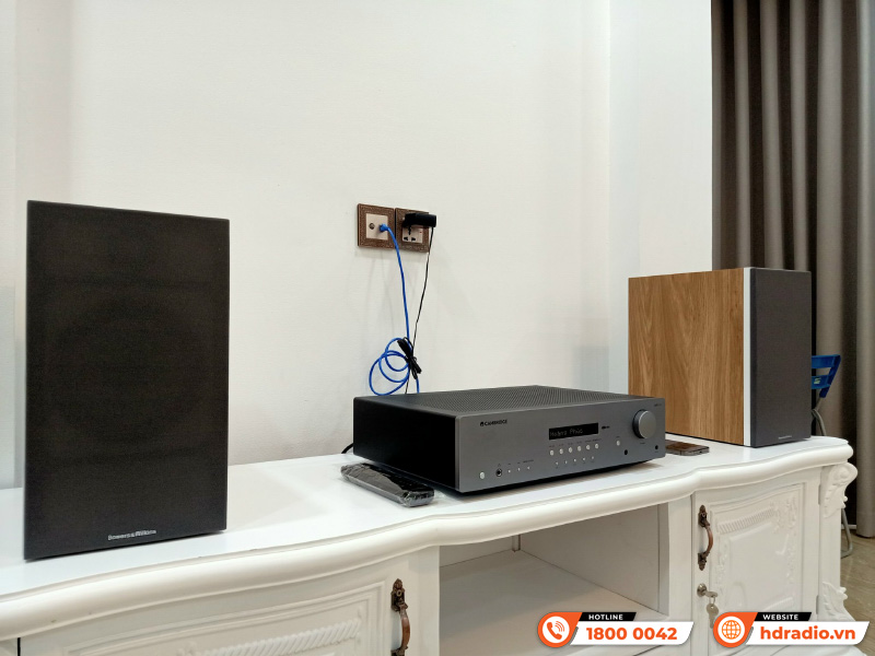 Dàn nghe nhạc Mini B&W, Cambridge NN32 của anh Hiếu Tiên Dàn nghe nhạc Mini B&W, Cambridge NN32 của anh Hiếu Tiên