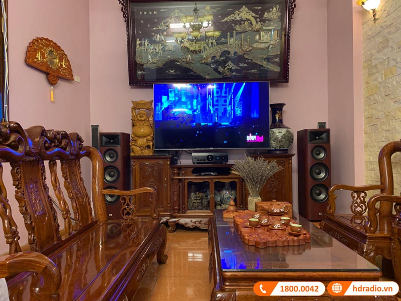 Lắp dàn nghe nhạc gần 84 triệu cho anh Long ở Mộ Lao