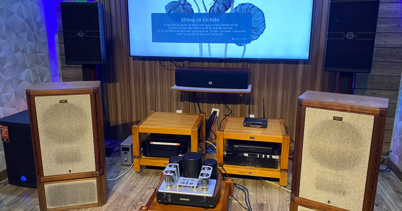 Lắp dàn xem phim cao cấp trị giá gần 84 triệu đồng cho anh Viên ở Bạch Đằng, P. 02, Q.Tân Bình, TP. Hồ Chí Minh (JBL Control 26CT, JBL A130, Denon AVC X4700H, JBL Studio 610, JBL Studio 665)