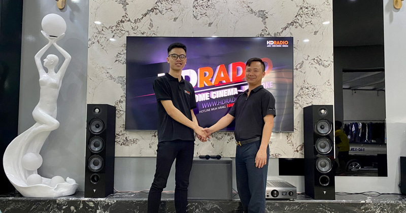 Lắp dàn nghe nhạc cao cấp Focal HD82 trị giá hơn 103 triệu đồng cho anh Công (Focal Chora 826, sub Focal 600P, Denon PMA 1700NE)