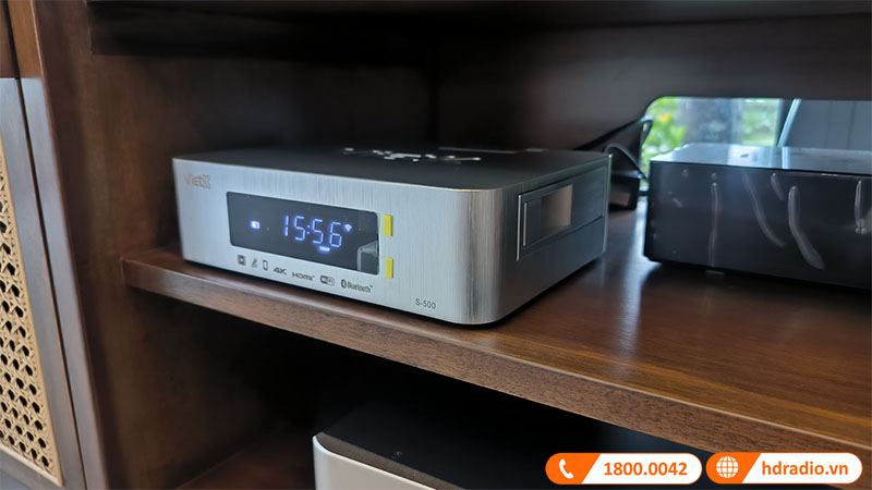 ảnh thực tế dàn nghe nhạc, hát karaoke của anh Khải