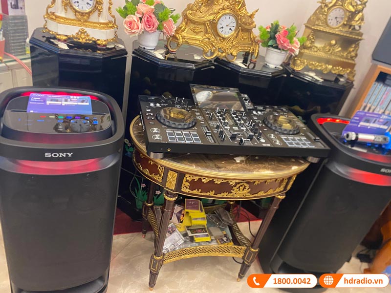 Lắp dàn nghe nhạc kết hợp dj gần 100tr cho anh Quang