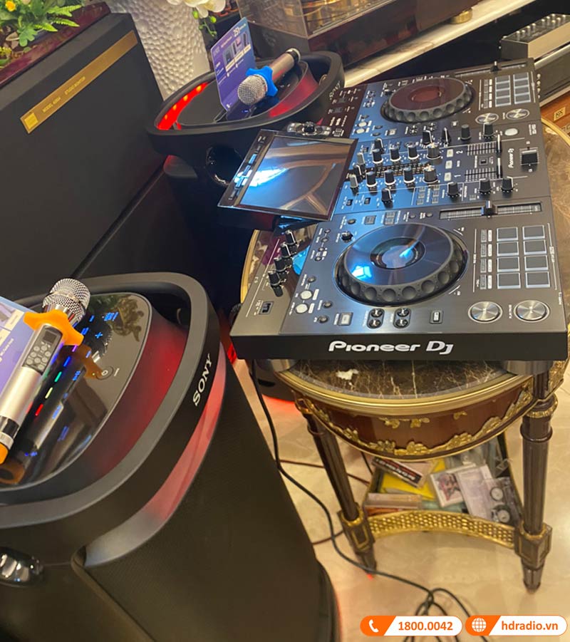 Lắp dàn nghe nhạc kết hợp dj gần 100tr cho anh Quang