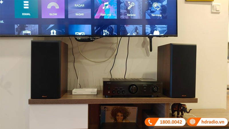 Lắp dàn nghe nhạc mini GT04 gần 21 triệu cho anh Chung