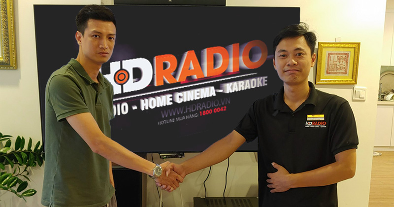 Lắp dàn nghe nhạc mini GT04 gần 21 triệu đồng cho anh Chung ở Quận Hai Bà Trưng, Hà Nội