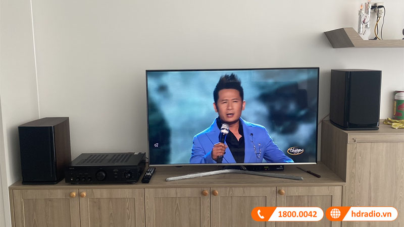 Lắp dàn nghe nhạc siêu cấp trị giá gần 20 triệu đồng cho anh Thiện ở quận 6, thành phố Hồ Chí Minh