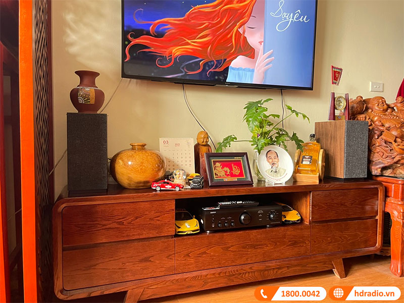 Ảnh thực tế công trình dàn nghe nhạc của anh Khởi Ảnh thực tế công trình dàn nghe nhạc của anh Khởi