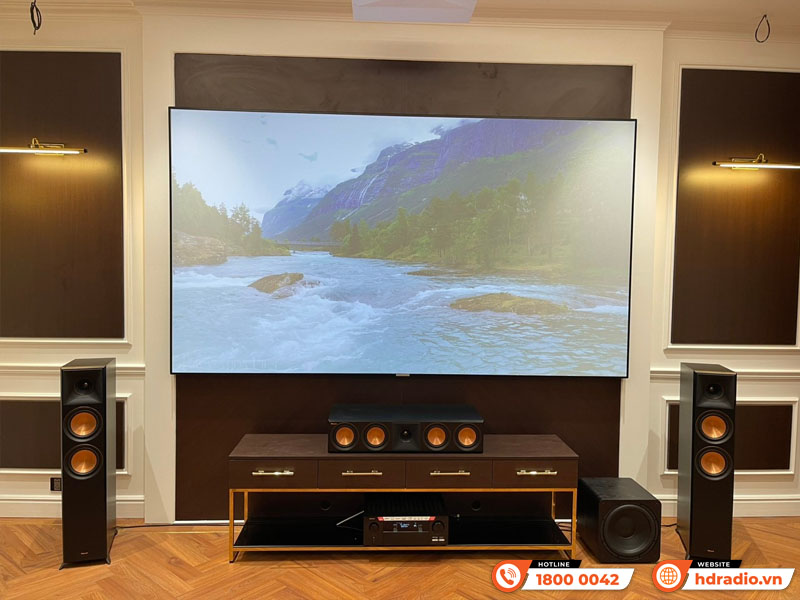 Lắp bộ dàn nghe nhạc xem phim hơn 201 triệu cho anh Hải