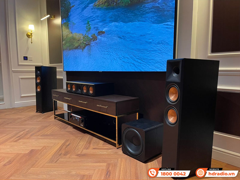 Lắp bộ dàn nghe nhạc xem phim hơn 201 triệu cho anh Hải