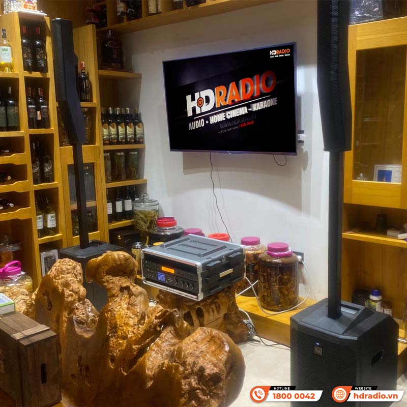 Dàn karaoke Column SK22 (Electro-Voice Evolve 50M, JKAudio X9000 Pro, B9, Tủ Rack 4U ABS)-5
