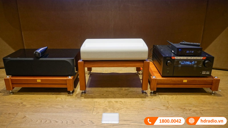 Lắp dàn xem phim giá gần 1 tỉ cho anh Lâm ở Hà Nội