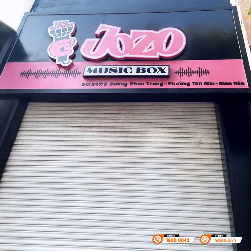 07 phòng Karaoke Music Box tại quán Jozo của anh Quang