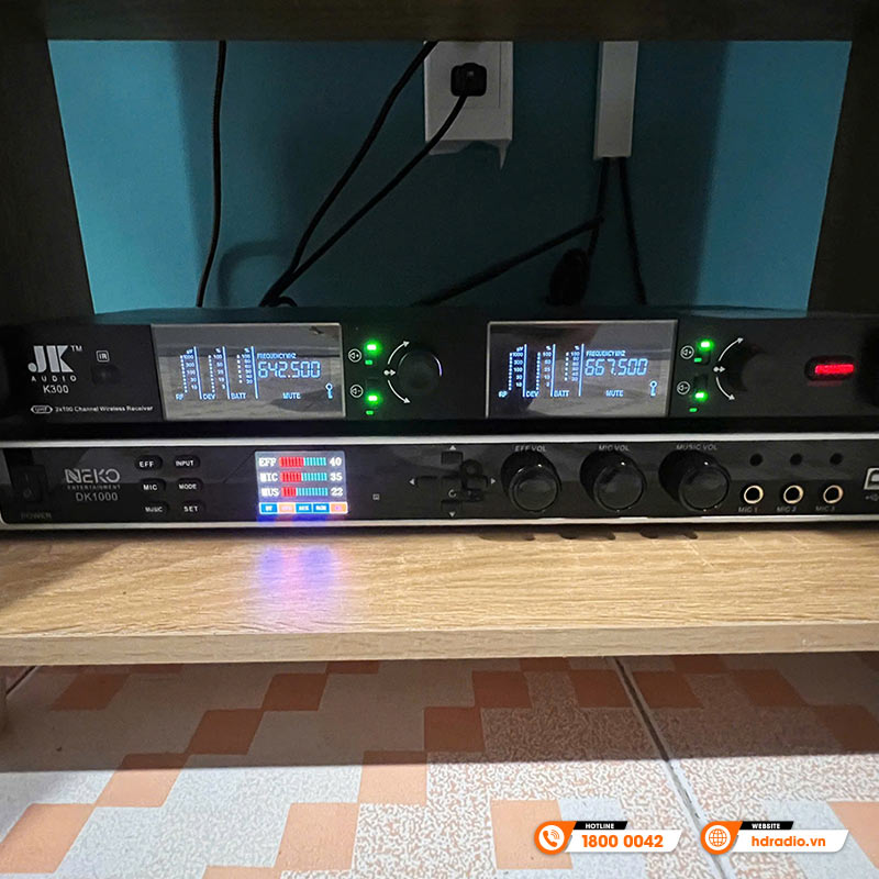 Dàn Karaoke JBL GD75, Music Box 04, Karaoke Box (JBL RM210, Vang Neko DK1000, Micro JKaudio K300)-26