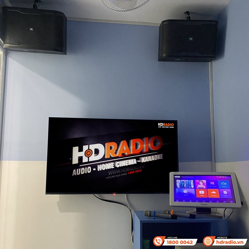 Lắp đặt 09 phòng Karaoke Music Box cho quán Meca Recording của chị Linh 