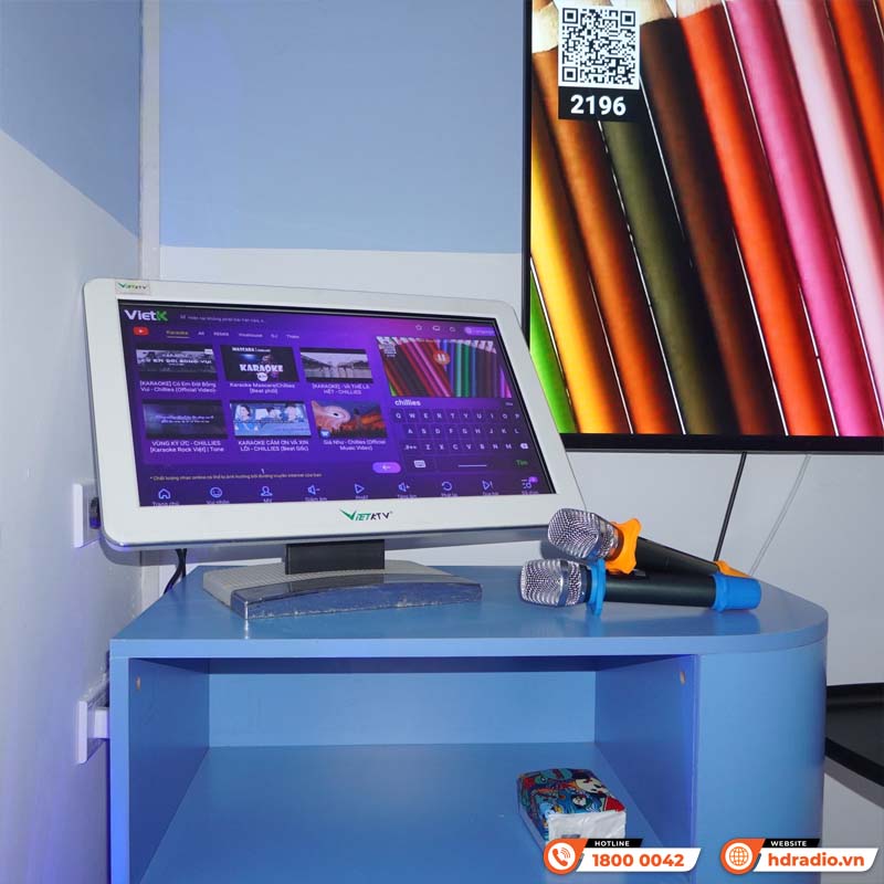 Lắp đặt 09 phòng Karaoke Music Box cho quán Meca Recording của chị Linh Lắp đặt 09 phòng Karaoke Music Box cho quán Meca Recording của chị Linh