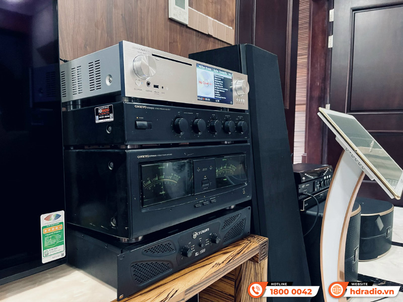  Thiết bị Music server Cocktail X45 tại nhà anh Minh