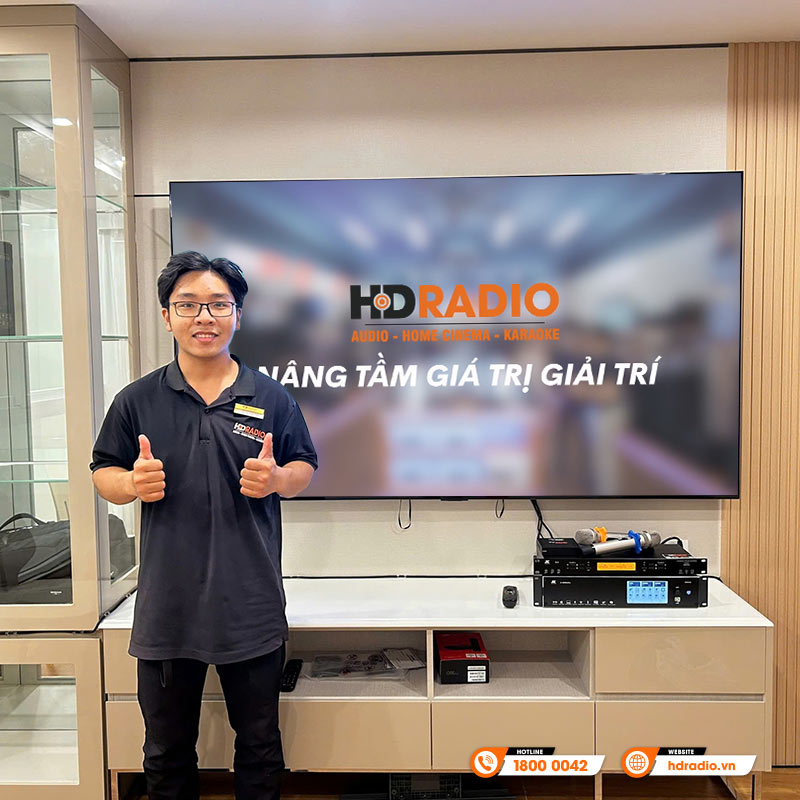 Dàn karaoke của anh Giao