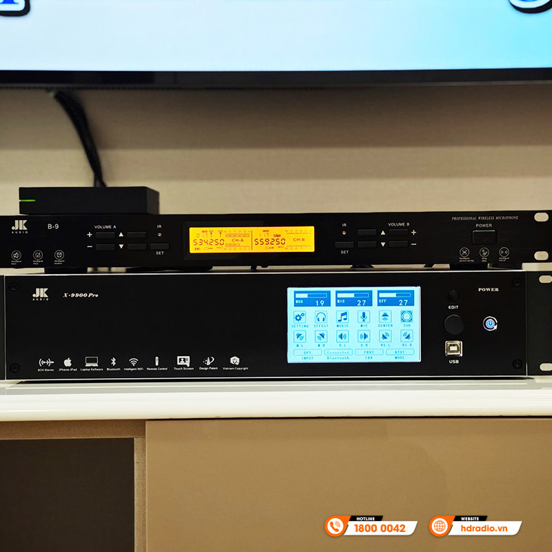 Dàn karaoke của anh Giao