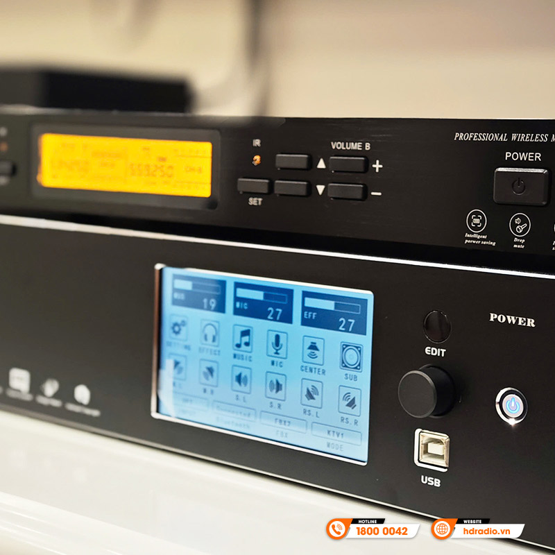 Dàn karaoke của anh Giao