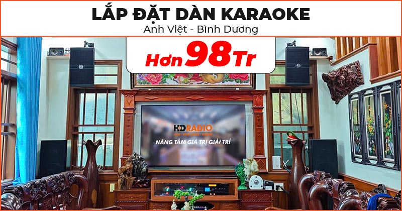 Dàn karaoke cao cấp của anh Quốc Việt Dàn karaoke cao cấp của anh Quốc Việt
