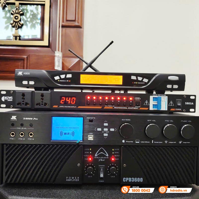 Dàn karaoke cao cấp của chị Huyền Dàn karaoke cao cấp của chị Huyền