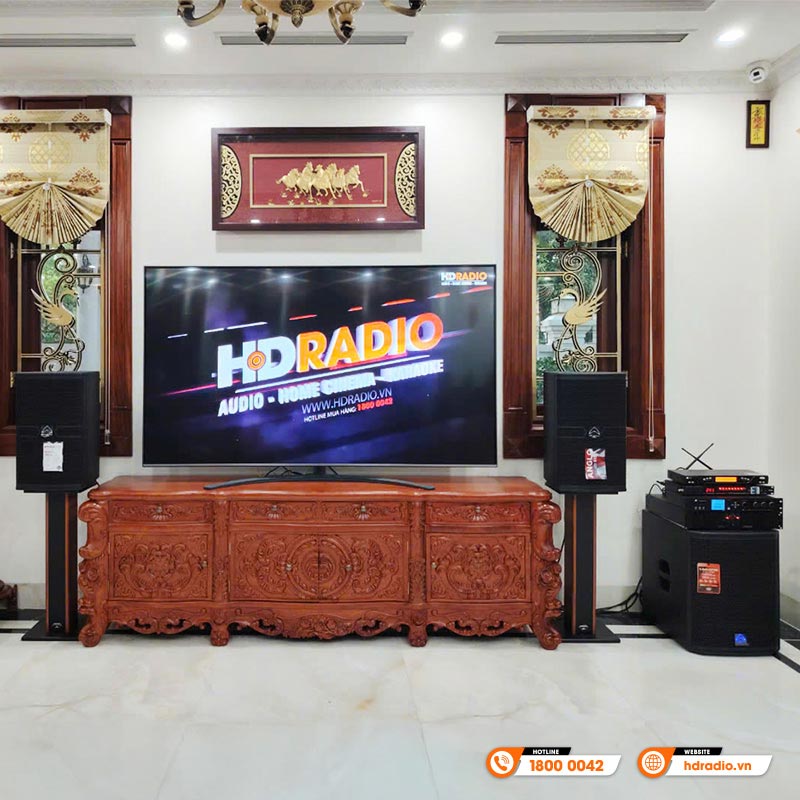 Dàn karaoke cao cấp của chị Huyền Dàn karaoke cao cấp của chị Huyền