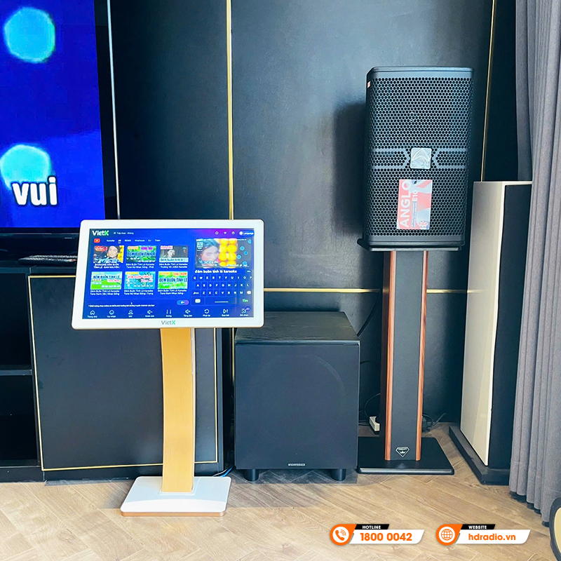 Dàn karaoke cao cấp của anh Đại