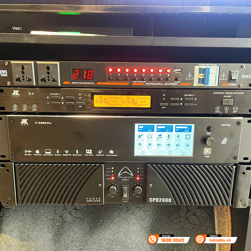 Dàn karaoke cao cấp của anh Đại