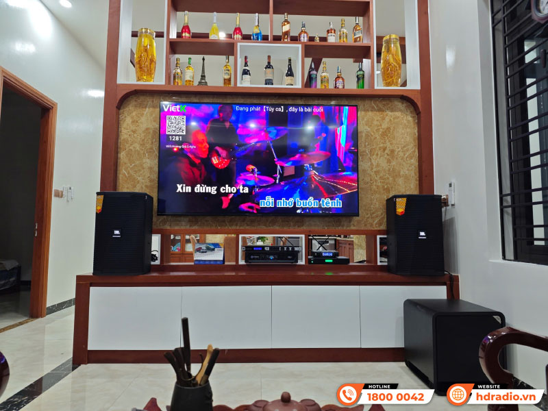 Bộ dàn karaoke của chị Lý